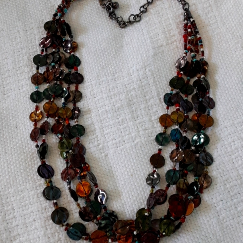 Boho style necklace